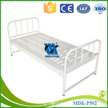 Nursing Home Beds With Rolled Steel Frame Flat Patient Hospital Beds
